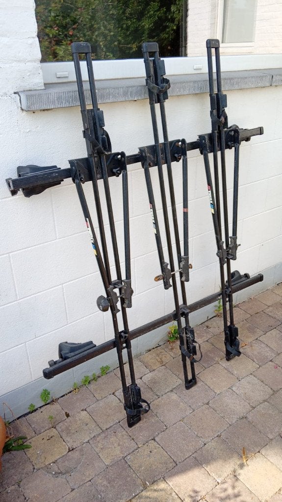 Porte-vélos de toit/ de remorque (3 emplacements) Thule, Autos : Divers, Porte-vélos, Enlèvement, 3 vélos ou plus, Utilisé, Galerie de toit