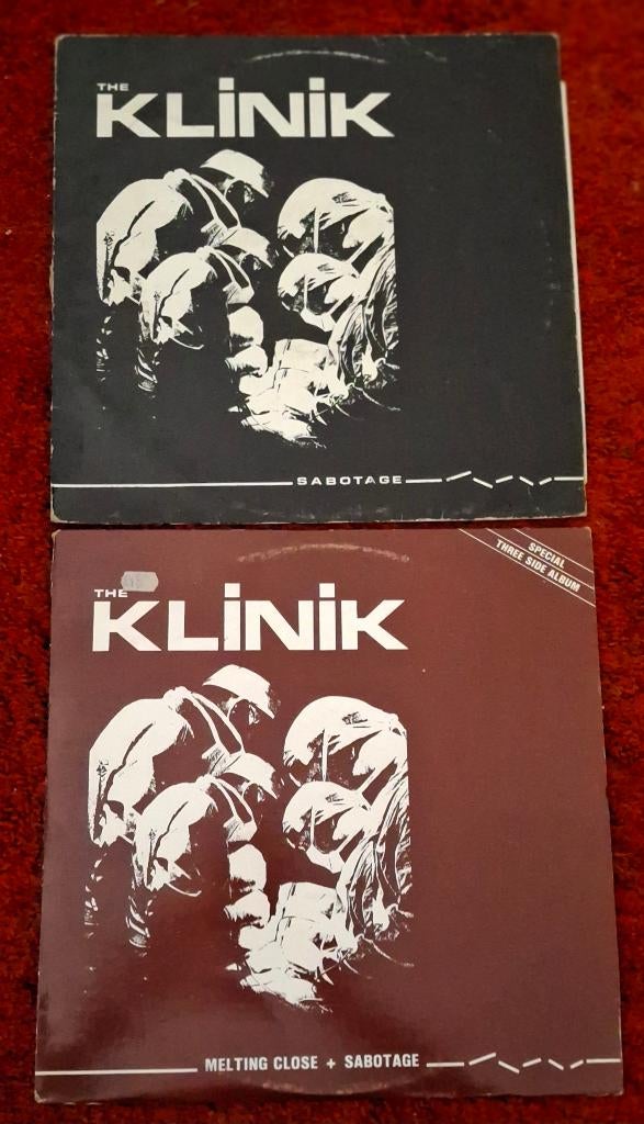VINYLE DISQUES 33tours KLINIK LP, Double LP, Enlèvement ou Envoi, 1980 - 1989, Utilisé
