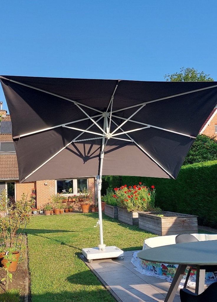 Parasol 300x350cm, Tuin en Terras, Tuinmeubel-accessoires, Ophalen, Gebruikt