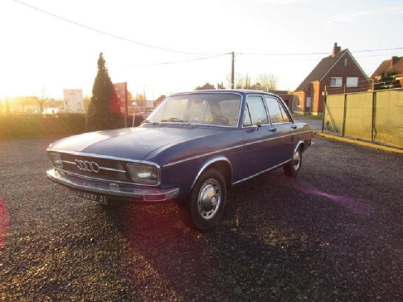 AUDI 100  BENZINE 06-71, Auto's, Audi, Blauw, https://public.car-pass.be/vhr/bdb890b4-ff6a-459c-9cb5-9b96e306878e, Bedrijf, Handgeschakeld