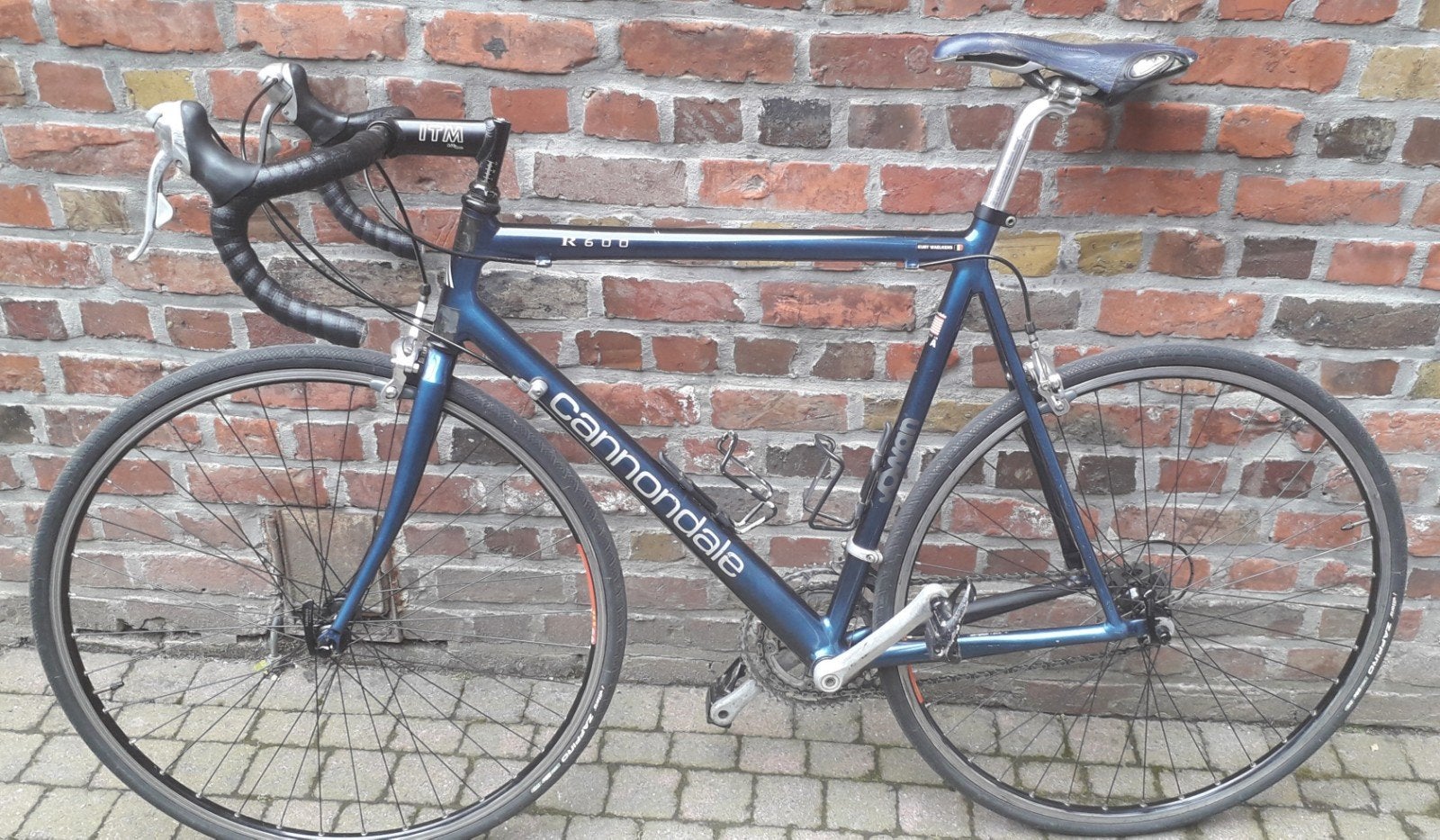 koersfiets Cannondale R600, maat 55-57, Autres marques, Frein sur jante, Enlèvement, 15 à 20 vitesses