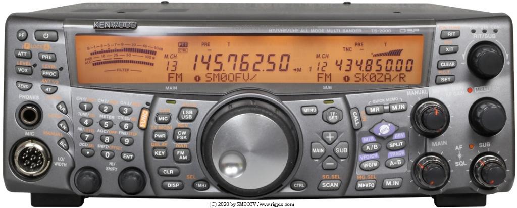 Kenwood TS-2000, Enlèvement, Utilisé, Émetteur