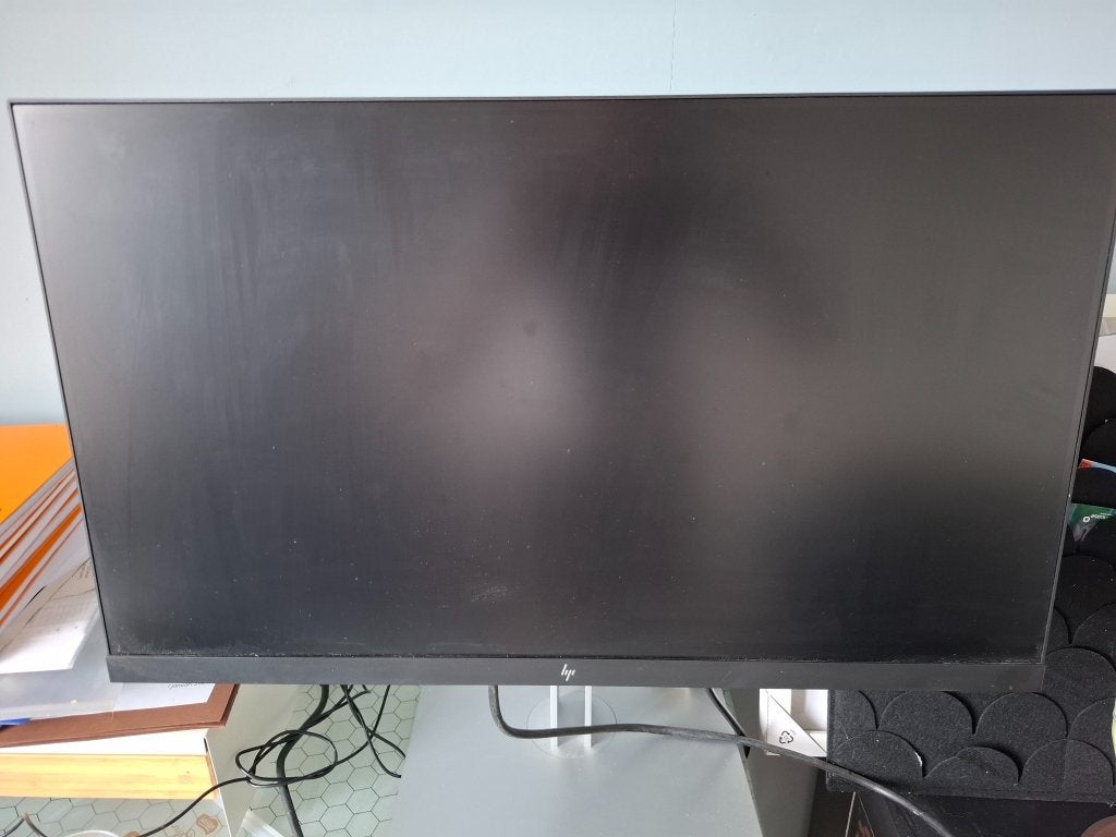HP 27 inch computerscherm / monitor met verstelbare voet, Hp, HDMI, Comme neuf, Enlèvement