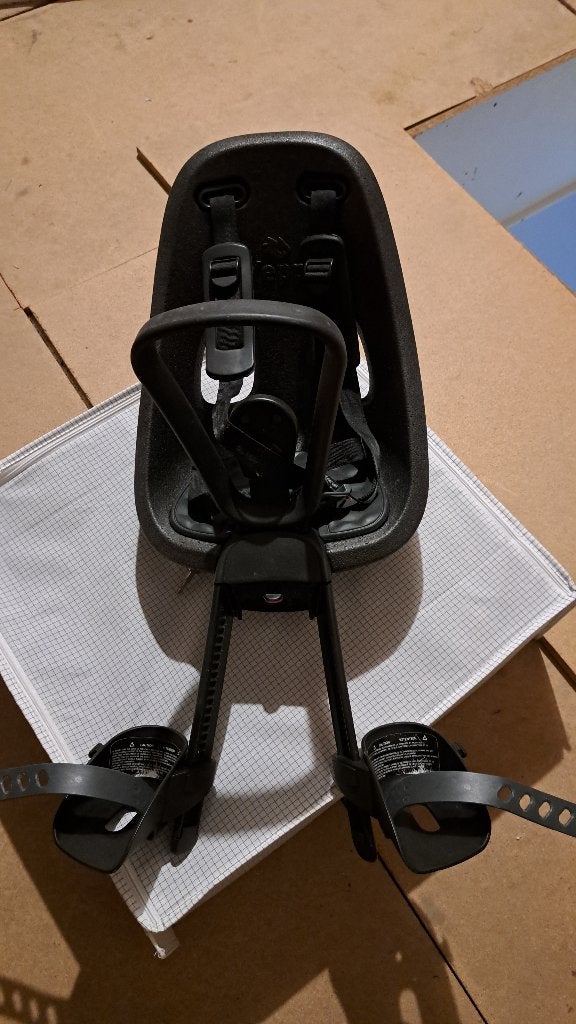 Fietsstoel Thule Yepp mini & Thule Windshield, Ophalen, Zo goed als nieuw, Overige merken