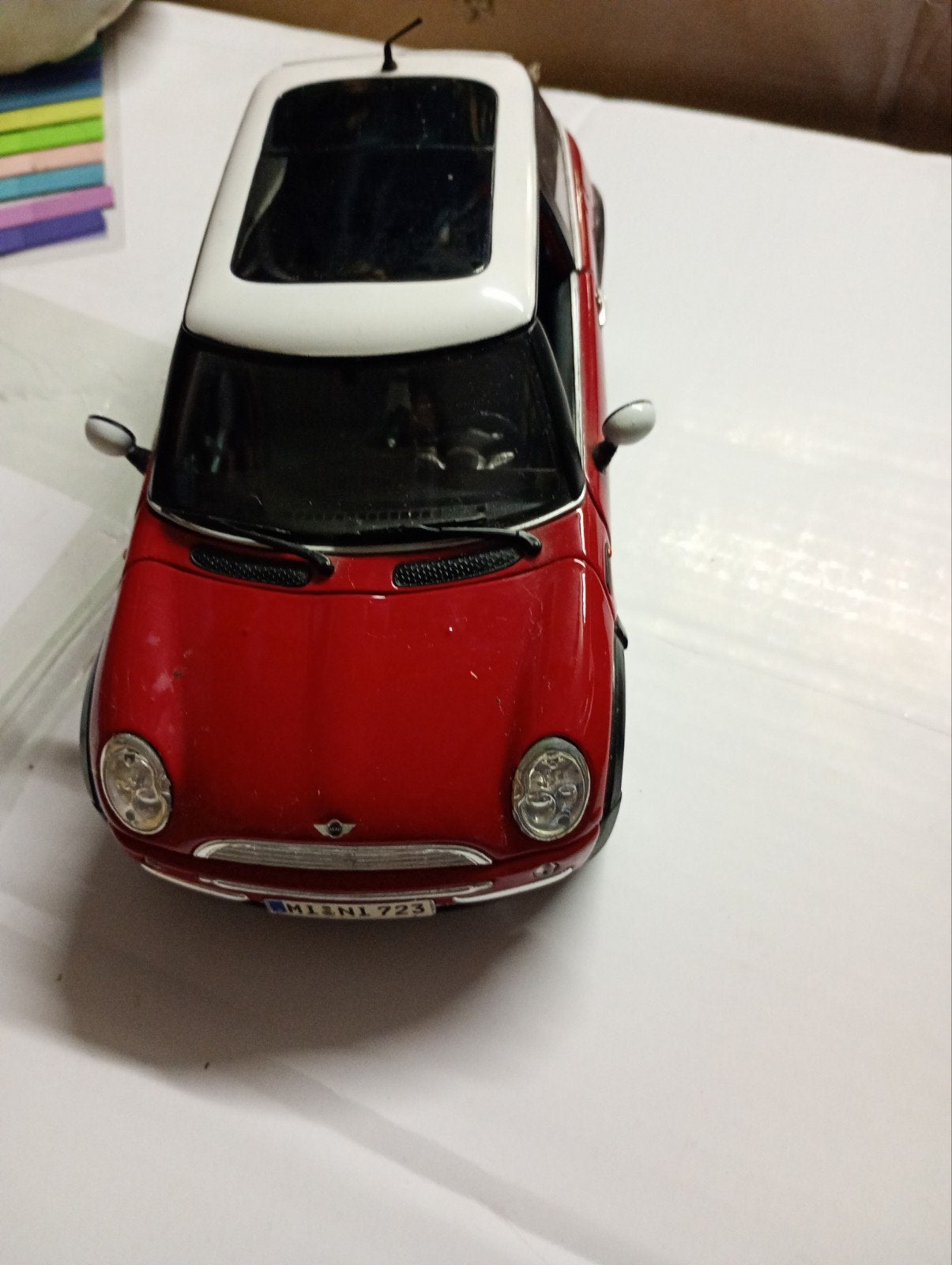 maistro minicooper, Ophalen