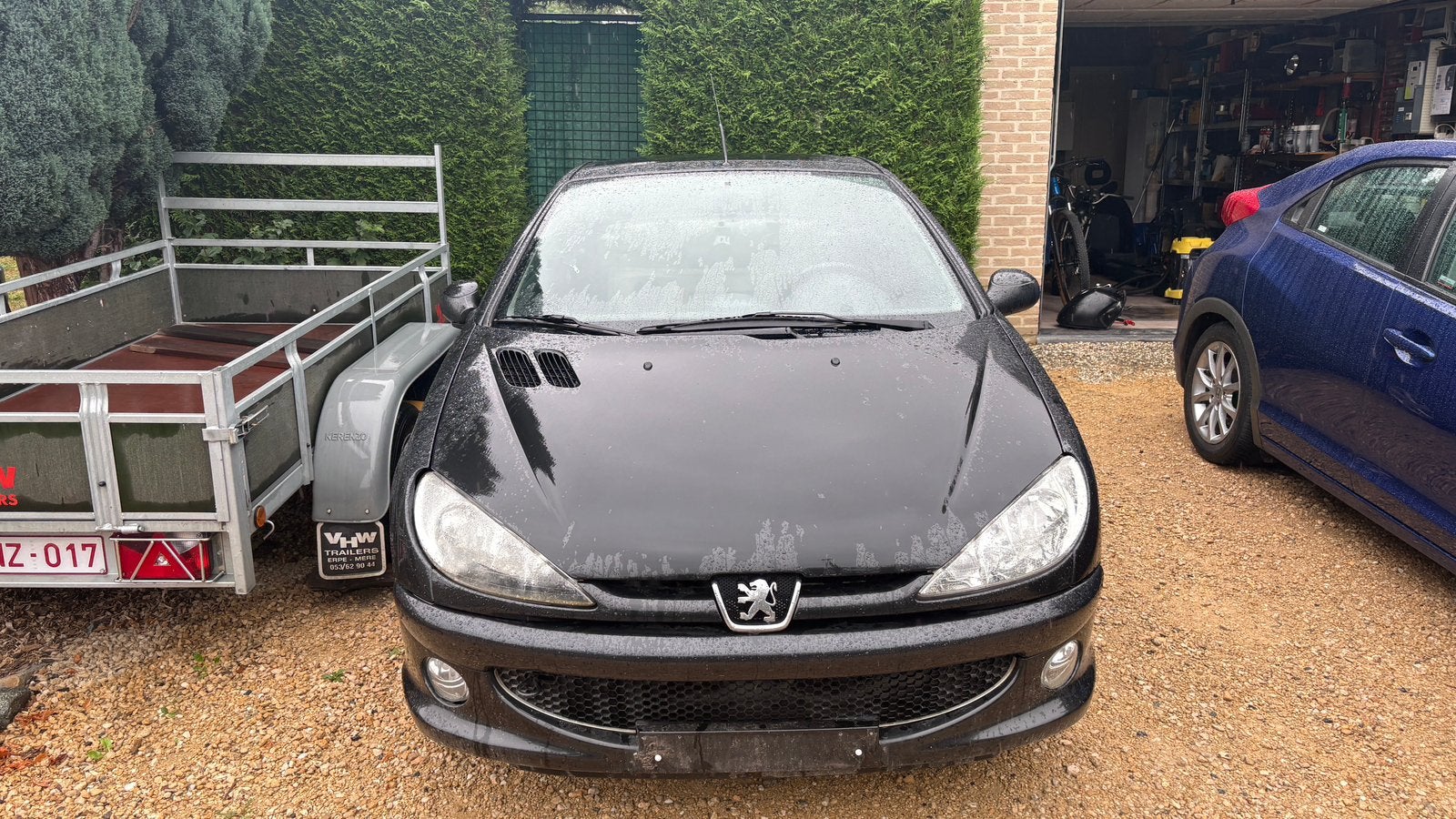Peugeot 206cc cabriolet, Autos, 206+, Entreprise, Cabriolet, Boîte manuelle