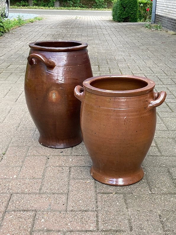 Keramische kruiken, Ophalen