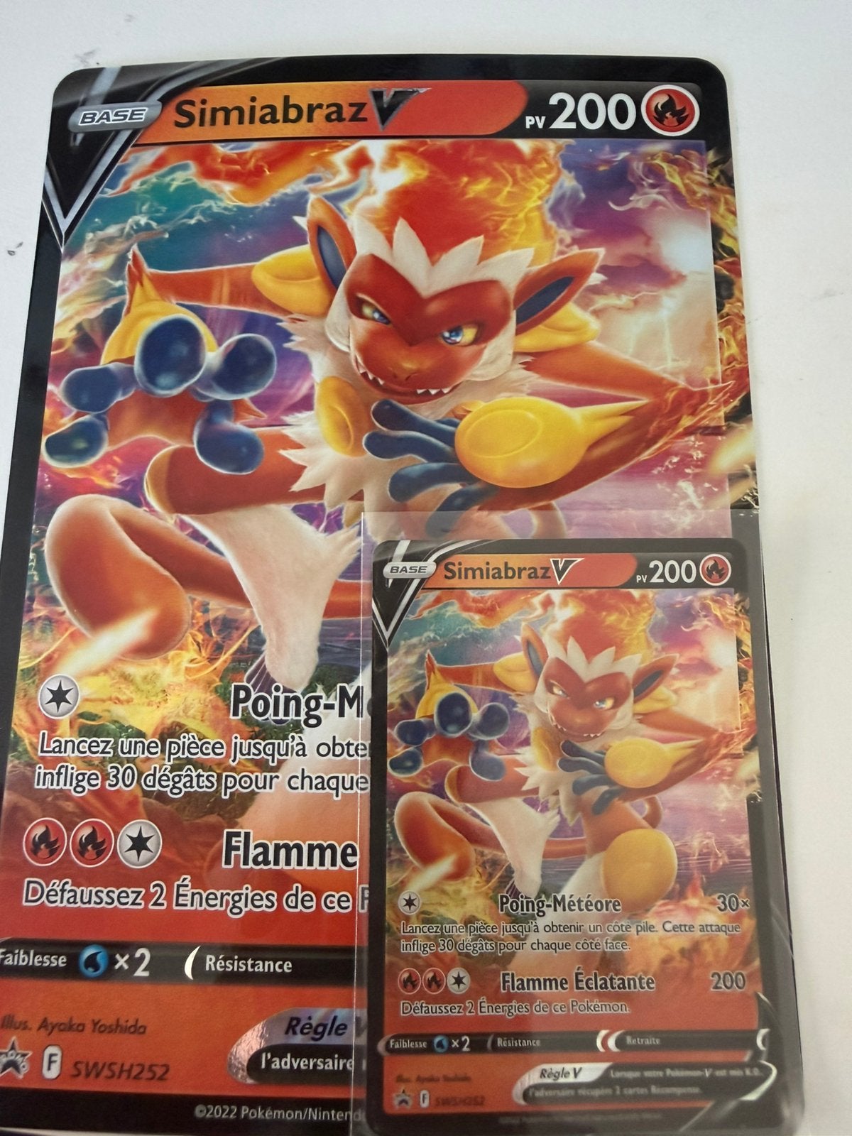 Infernape (Simiabraz) v swsh252 2022, Hobby & Loisirs créatifs, Enlèvement, Neuf, Plusieurs cartes