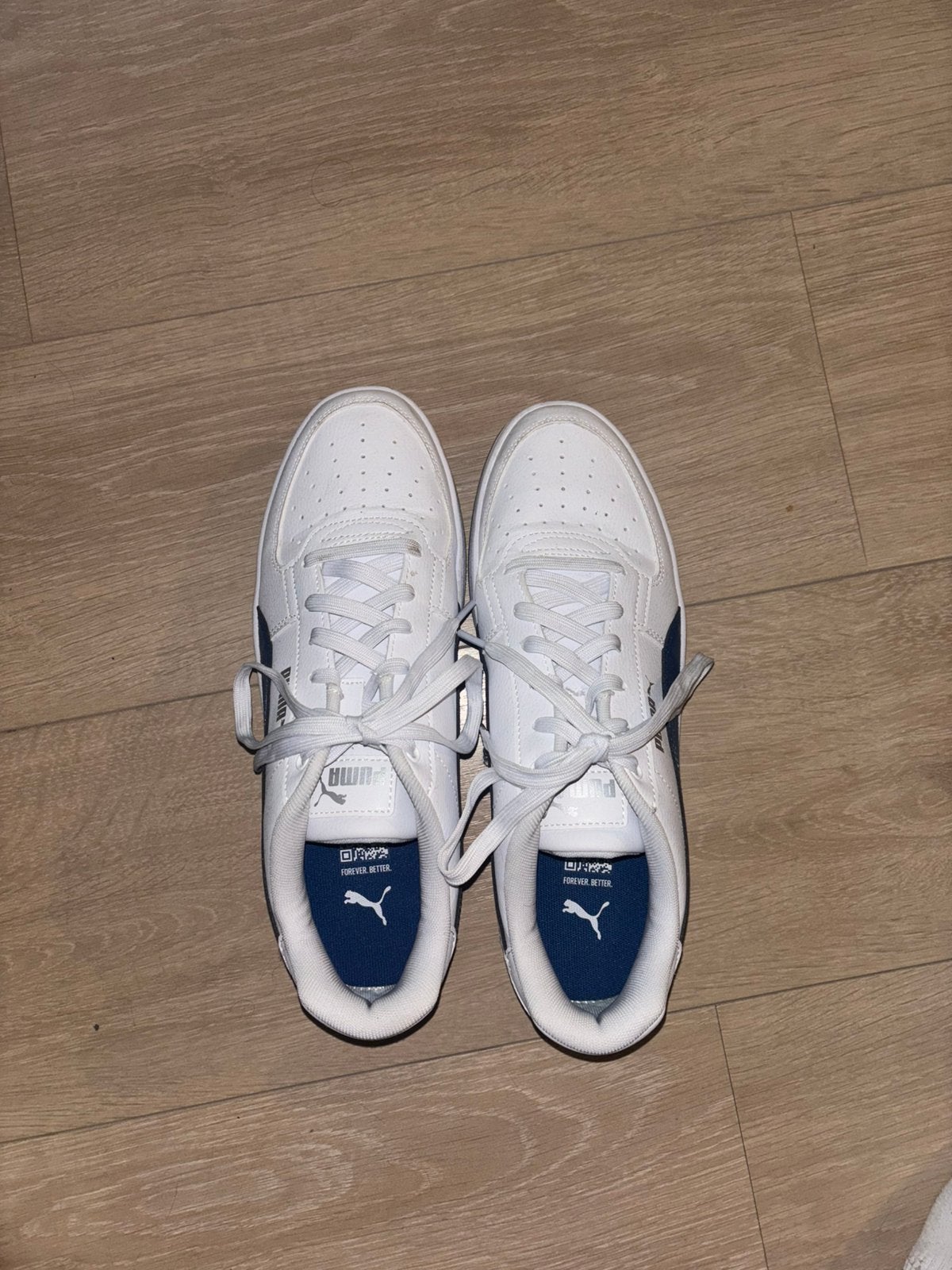 Wit Pumas, Kleding | Heren, Schoenen, Ophalen, Wit, Zo goed als nieuw, Sneakers