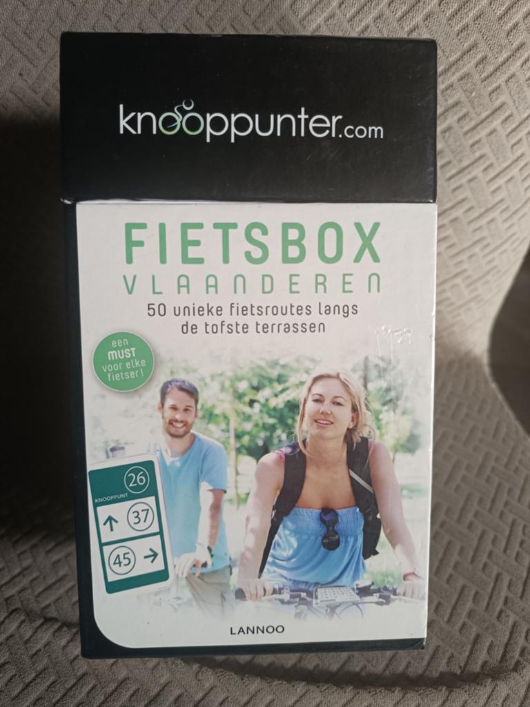 Fietsbox Vlaanderen 50 unieke fietsroutes, Ophalen of Verzenden