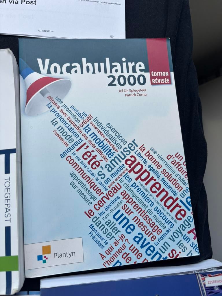 Vocabulaire 2000, Ophalen, Zo goed als nieuw