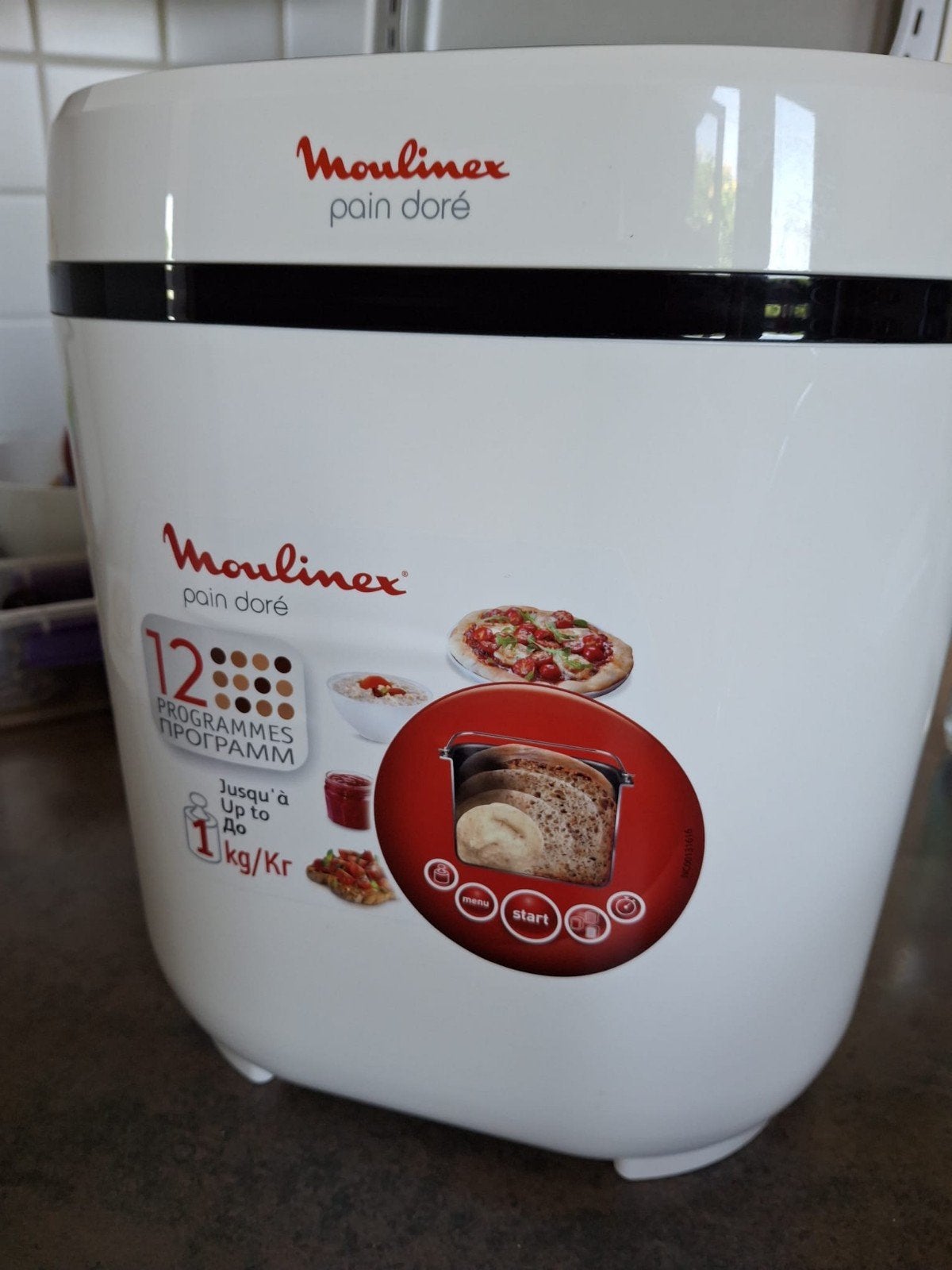 Broodbak oven  moulinex, Enlèvement