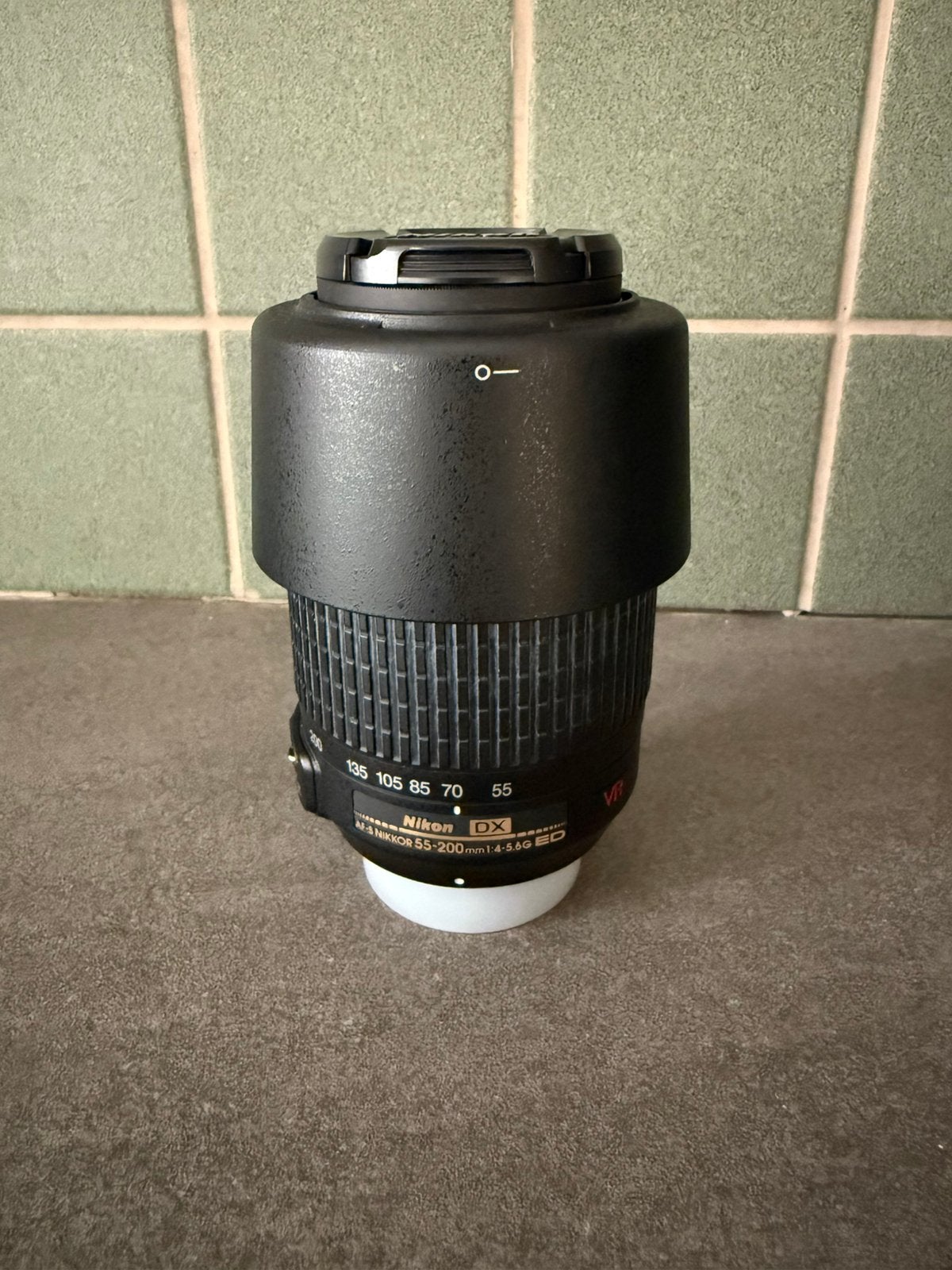 Nikon lens 55-200, Ophalen, Gebruikt