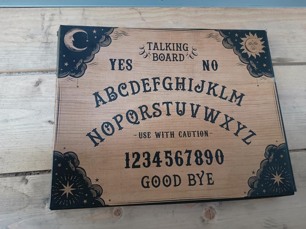 Talking board - ouija bord, Ophalen