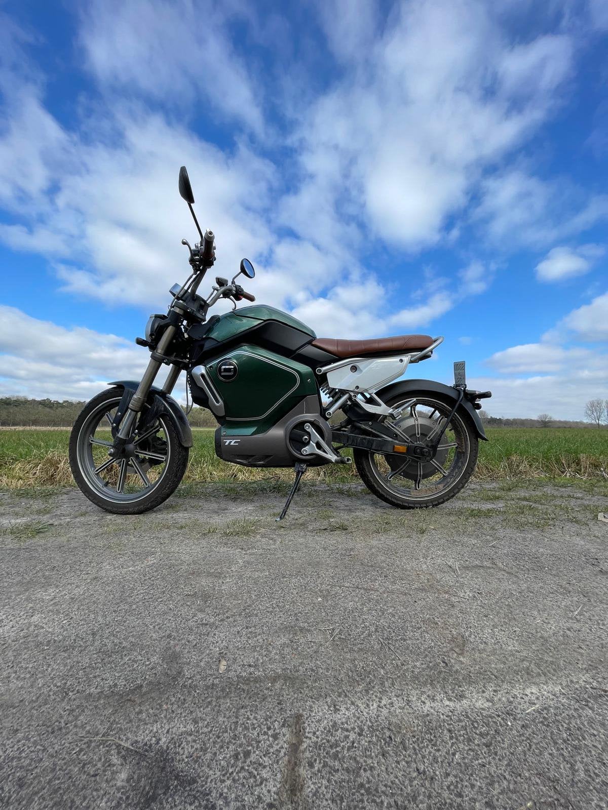 Elektrische brommer, Super soco, Classe B (45 km/h), Enlèvement, Utilisé