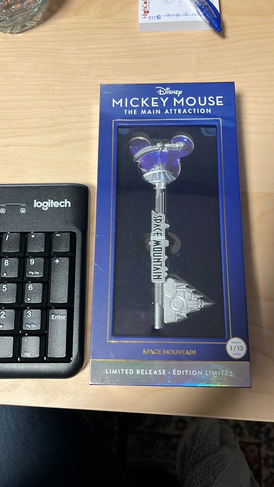 Disney Sleutel - The Main Attraction - Space Mountain, Collections, Disney, Neuf, Envoi
