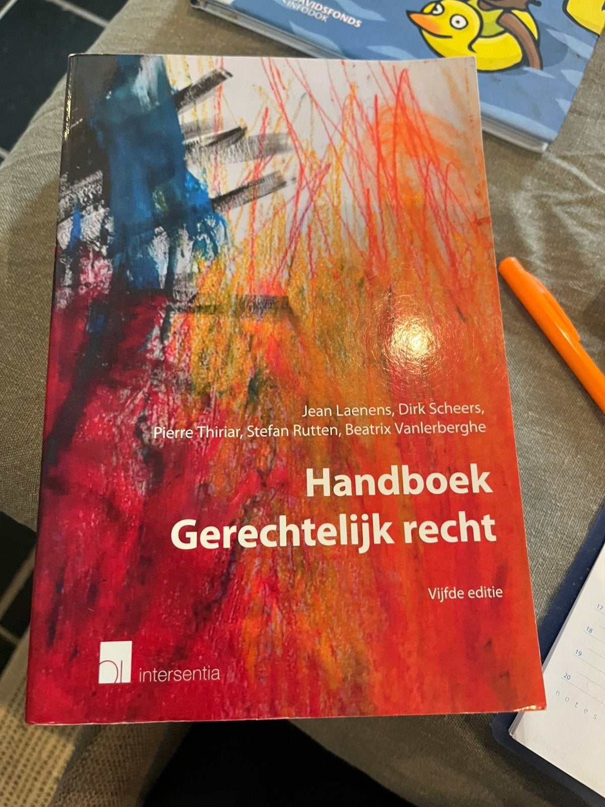 Handboek gerechtelijk recht (vijfde editie) - paperback, Boeken, Ophalen of Verzenden, Jean Laenens; Dirk Scheers