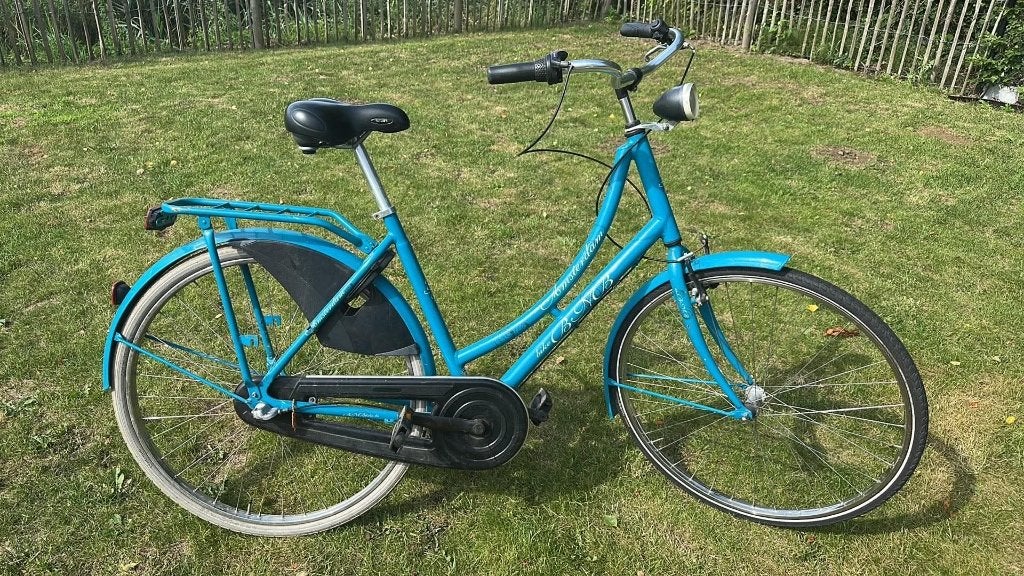 Damesfiets, Fietsen en Brommers, Ophalen, Gebruikt, Terugtraprem, Versnellingen