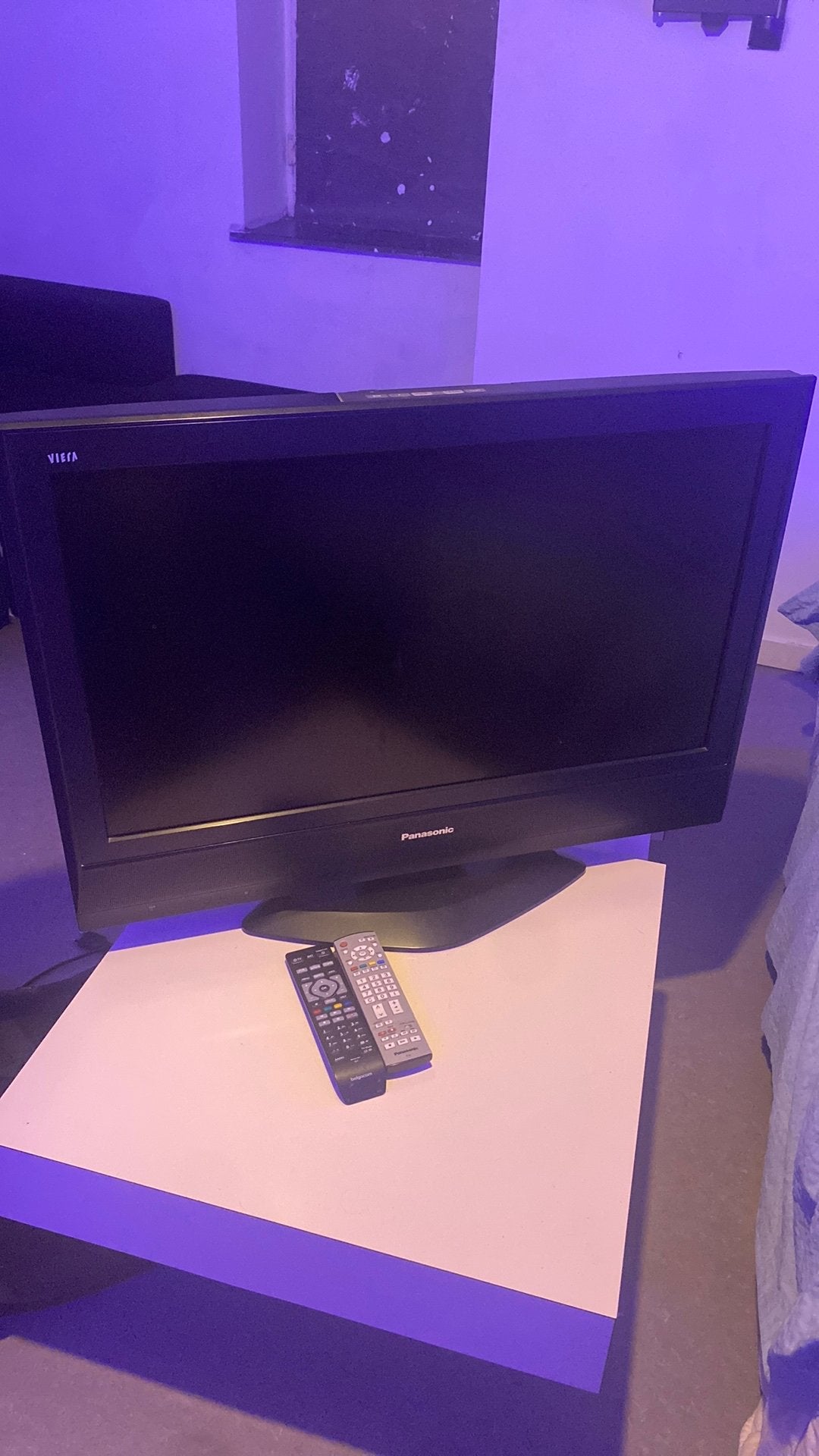 Panasomic tv, Ophalen, Gebruikt