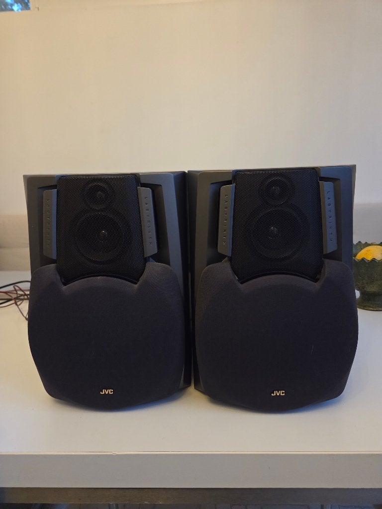 Enceintes JVC SP-D452, Enceinte d'étagère, JVC, 60 à 120 watts, Comme neuf