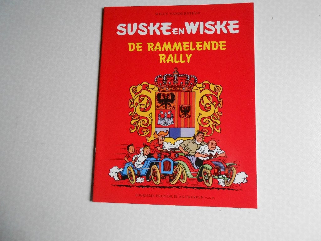 suske en wiske De rammelende rally 1998 1ste druk., Boeken, Willy Vandersteen, Eén stripboek, Nieuw, Ophalen of Verzenden