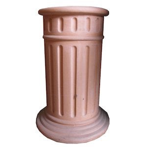 ZUIL VOOR BLOEMPOT VOGELHUIS DRINKSCHAAL 28 cm 51 H, Tuin en Terras, Ophalen of Verzenden, Nieuw, Terracotta