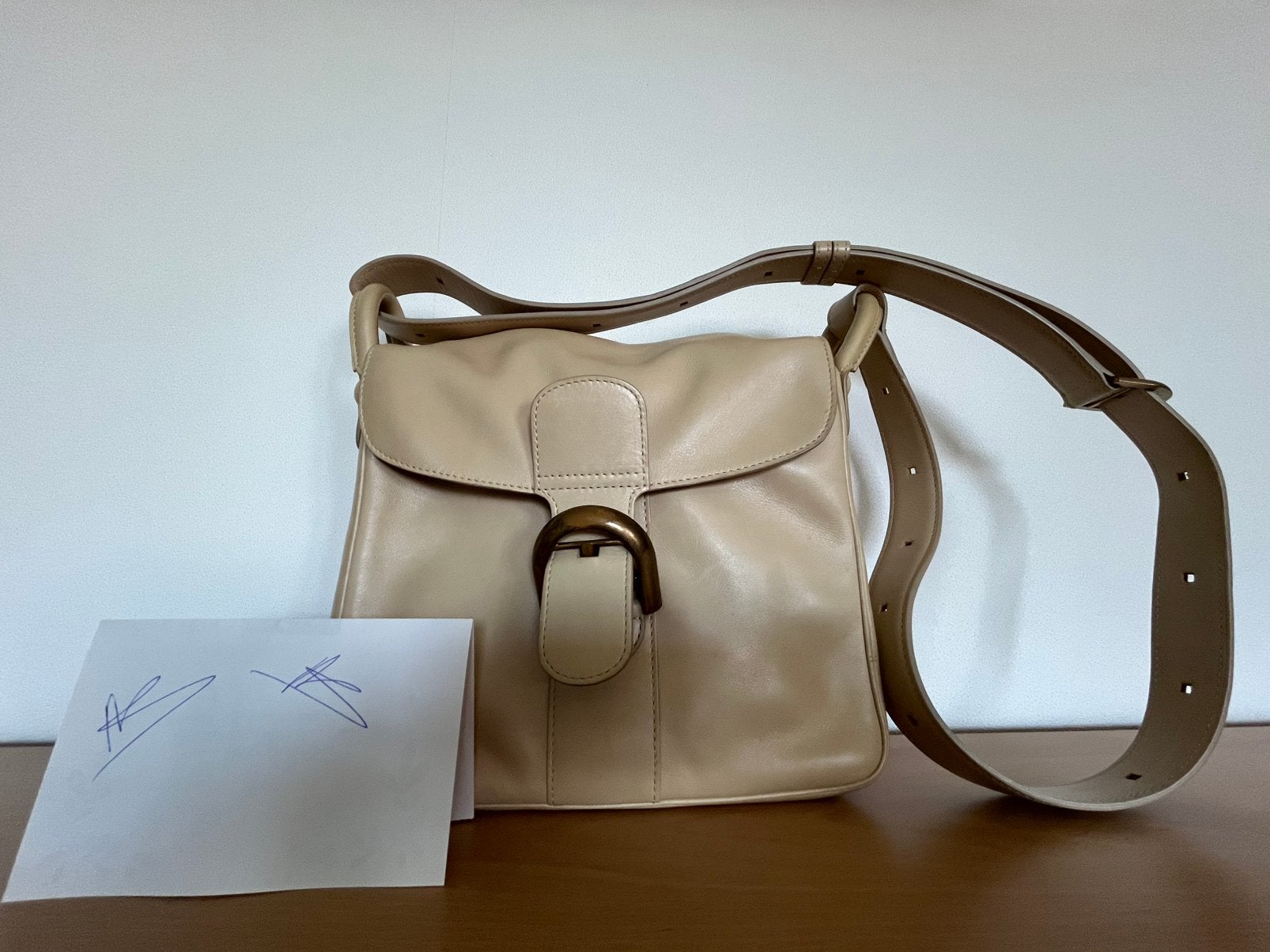 Delvaux brillant boudrier ivoire, Bijoux, Sacs & Beauté, Sacs | Sacs Femme, Comme neuf, Enlèvement