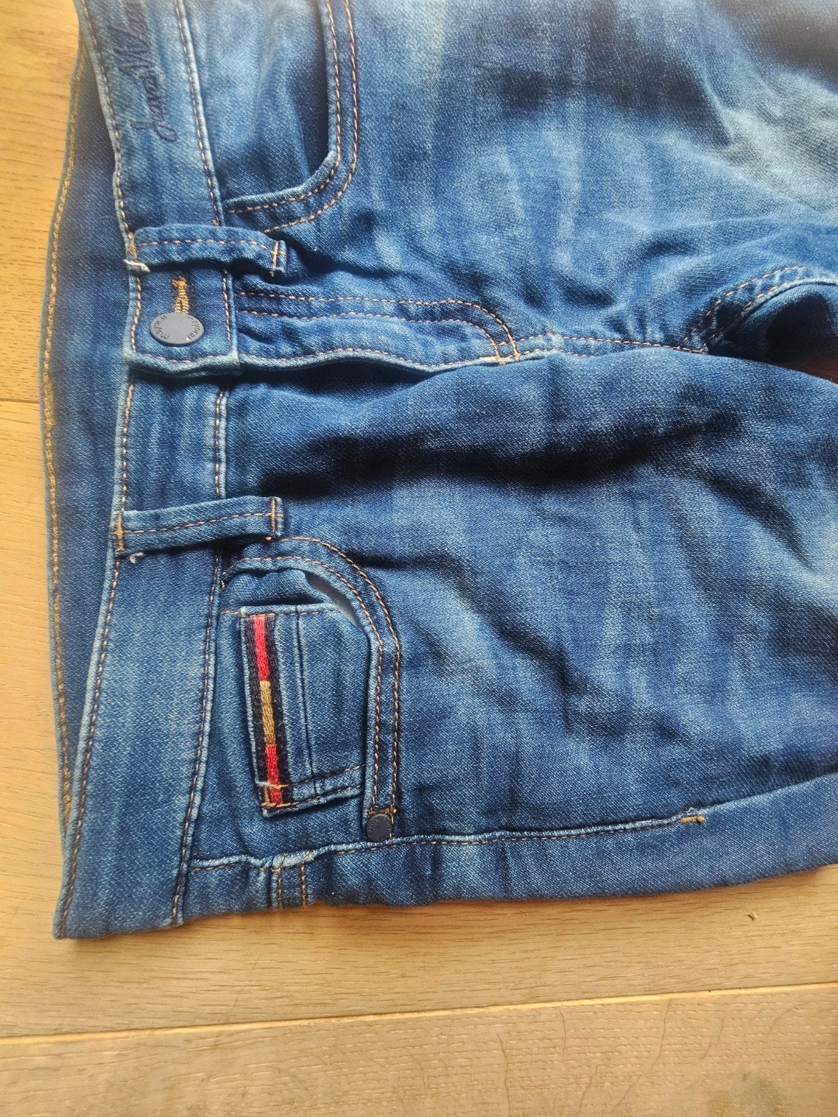 mooie blauwe jeans MAYORAL T128/8J, Verzenden, MAYORAL, Jongen, Broek