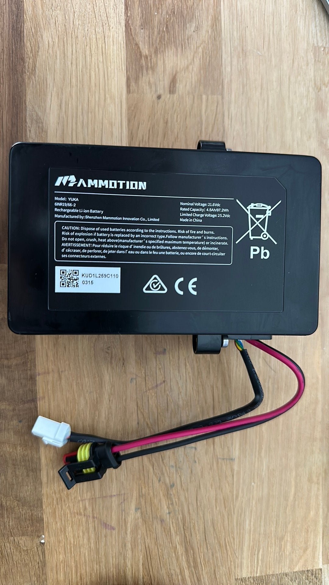 Mammotion Yuka 1000/2000 accu voor grasmaaier, Ophalen of Verzenden, Nieuw