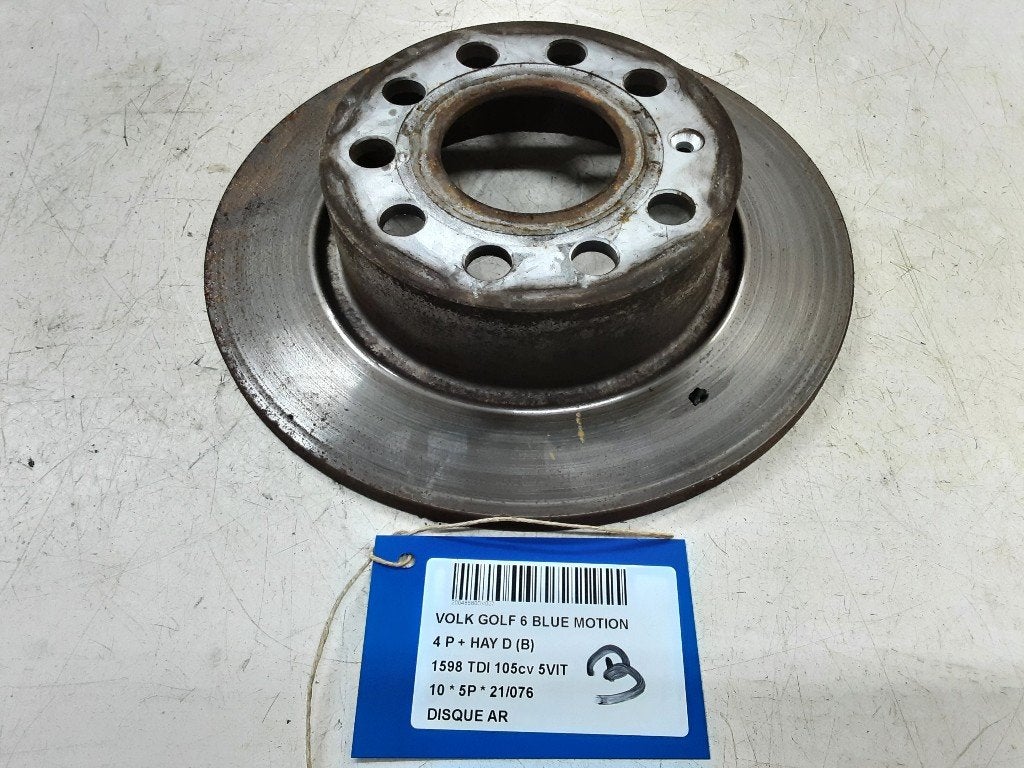 FREIN DISQUE ARRIÈRE Volkswagen Golf Plus (5M1 / 1KP), Volkswagen, Volkswagen AG, Utilisé, Kundenbetreuung@volkswagen.de