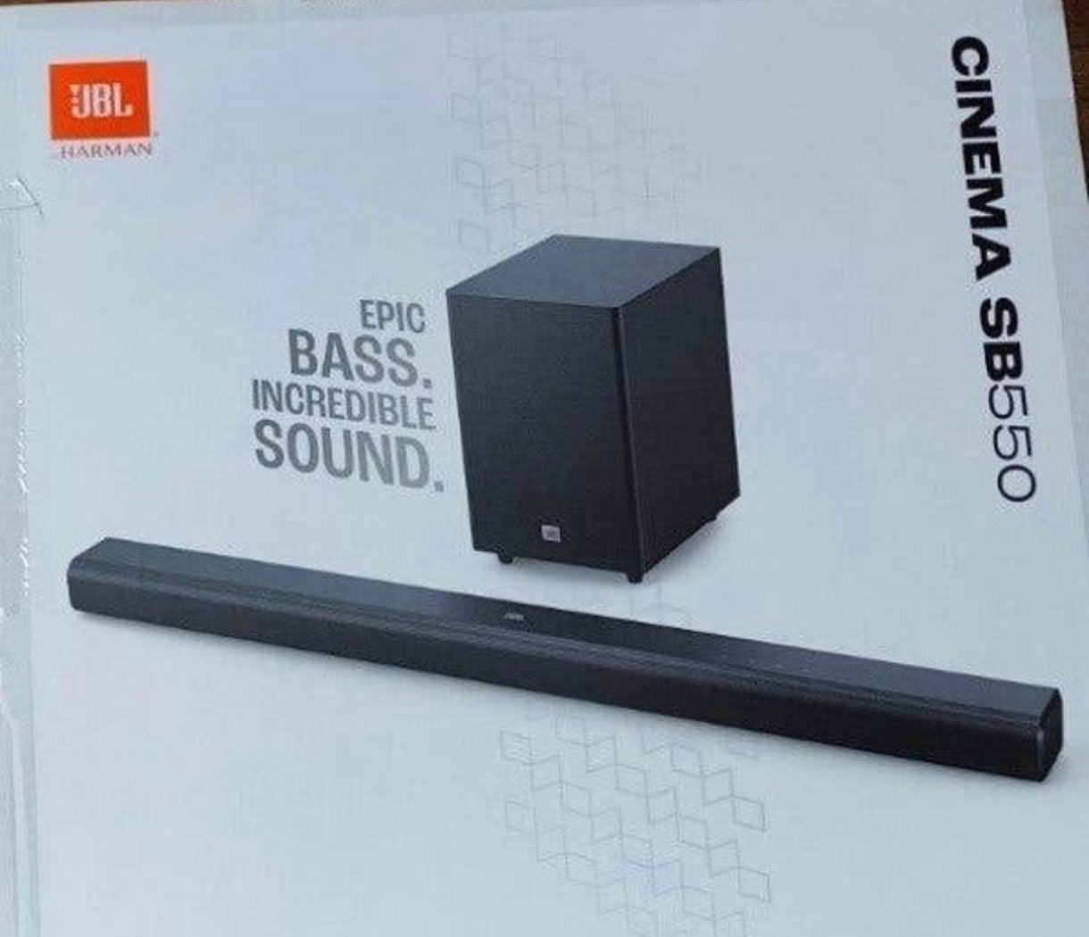 JBL550 soundbar, Ophalen