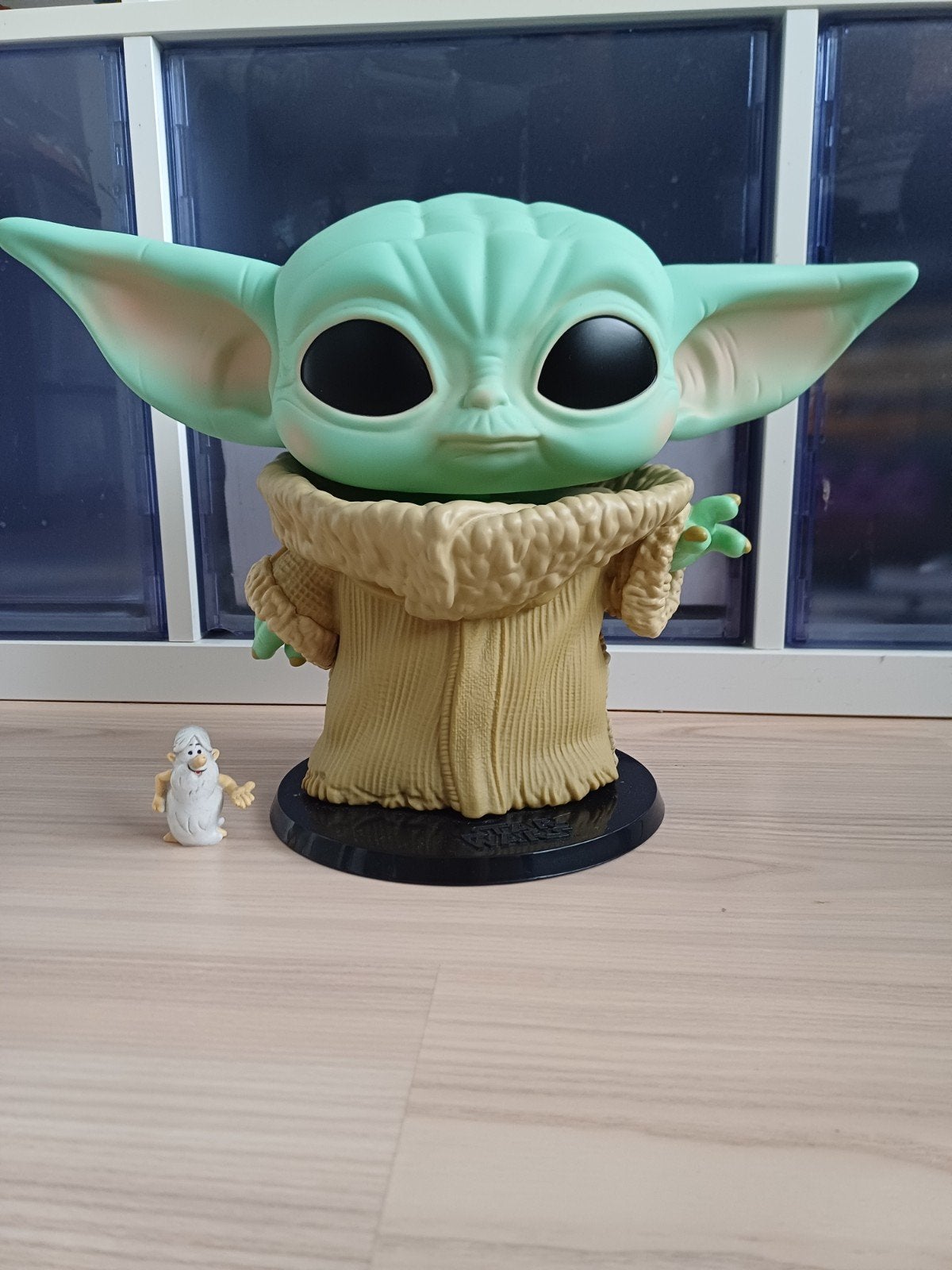grande figurine pop xxl bébé yoda grogu, Enlèvement ou Envoi, Comme neuf, Figurine