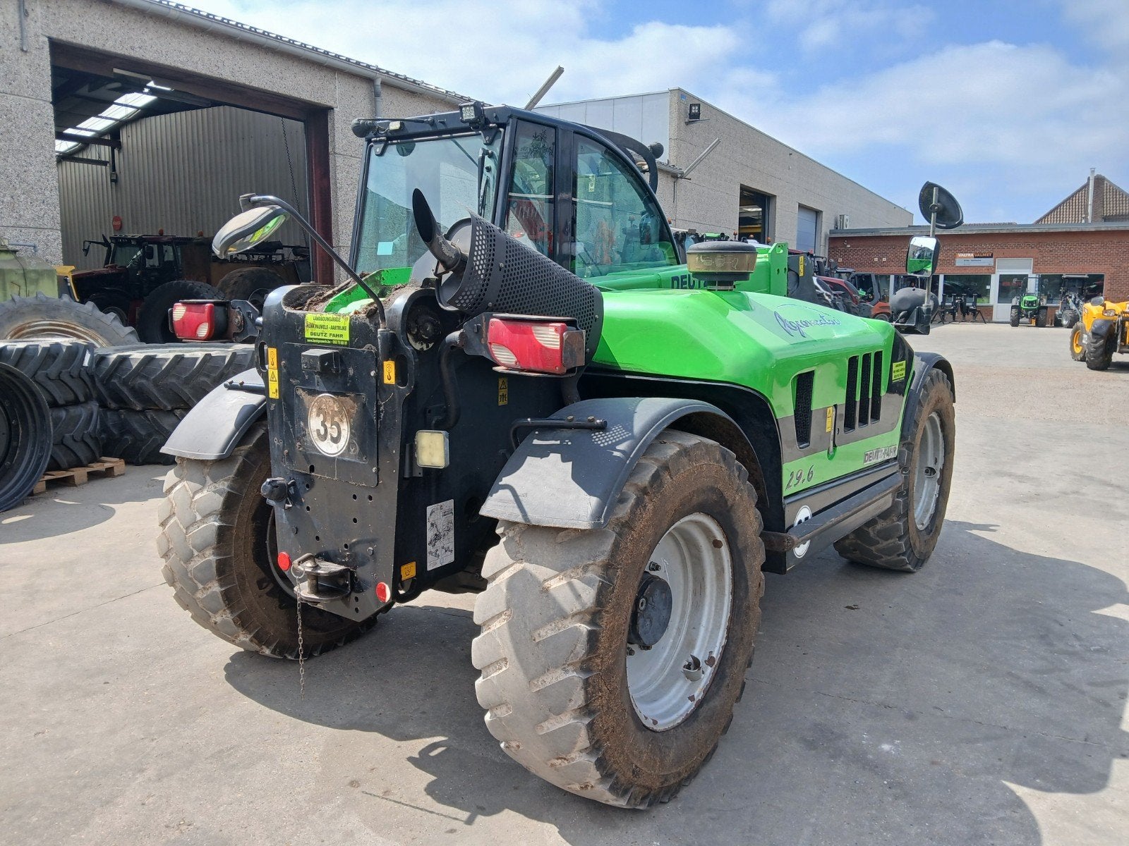 Deutz fahr agrovector 29.6, Zakelijke goederen, Landbouw | Tractoren, Ophalen