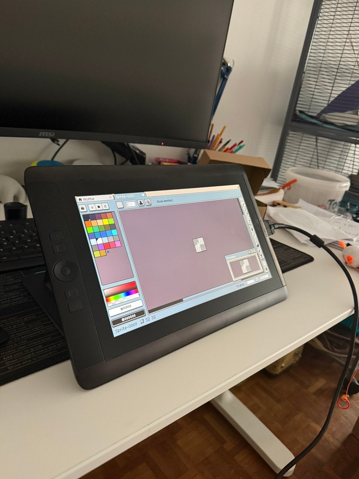 Wacom Cintiq 13HD - Tablette dessin, Hobby & Loisirs créatifs, Dessin, Utilisé, Autres types, Enlèvement