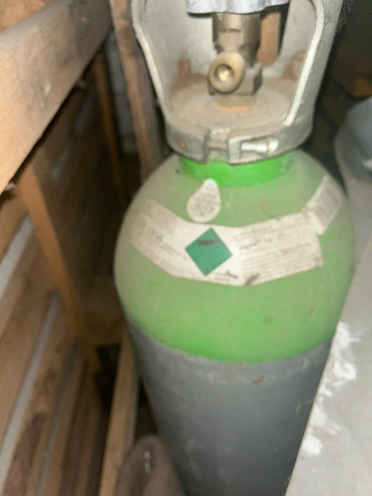Lege gasfles westfalen ruilen airliquid, Ophalen, Zo goed als nieuw