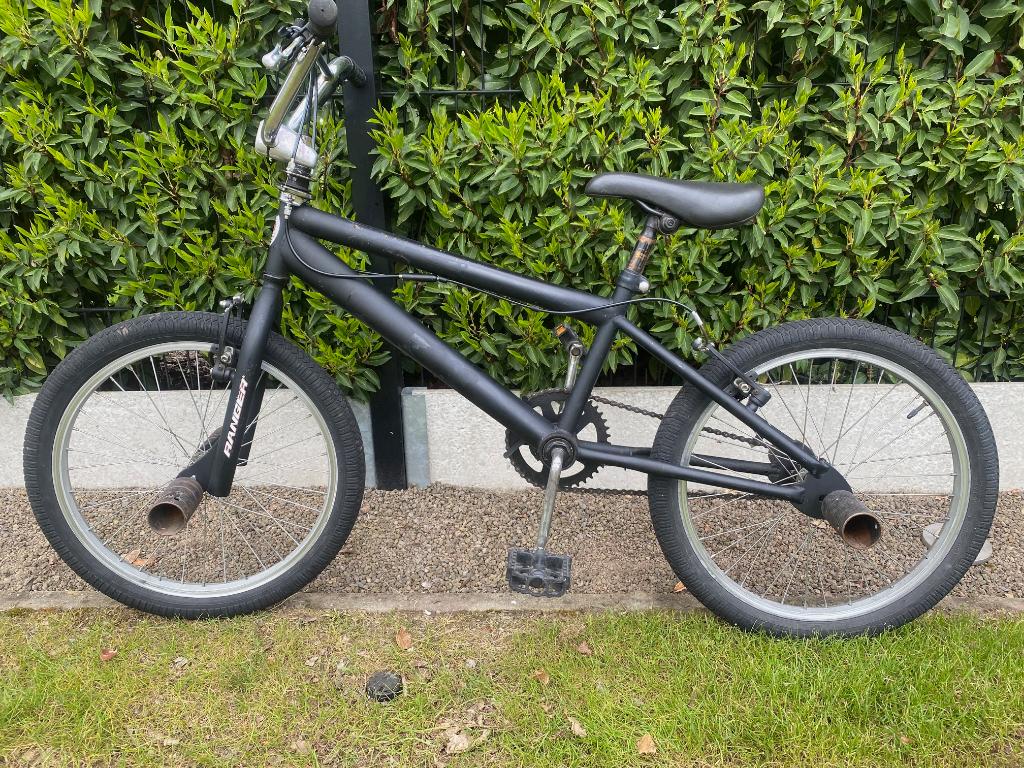 Matzwarte freestyle bmx 20 inch, Acier, Ranger, Enlèvement, Utilisé