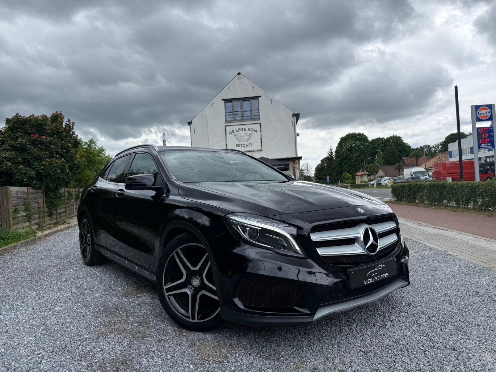 Mercedes GLA 200 d * PACK AMG, Autos, Achat, Euro 6, Entreprise, Noir
