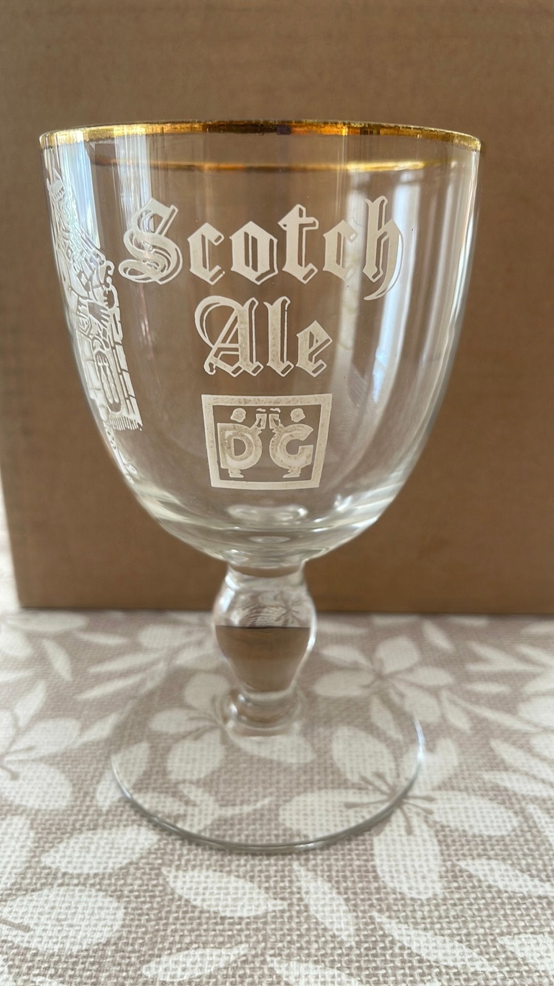 Glas scotch ale, Enlèvement, Comme neuf