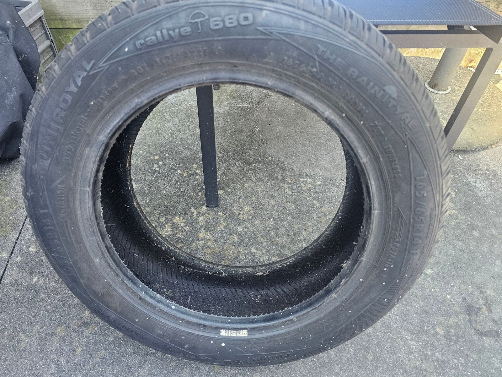 Autoband Uniroyal 165/65R14T, Auto-onderdelen, Banden en Velgen, Ophalen