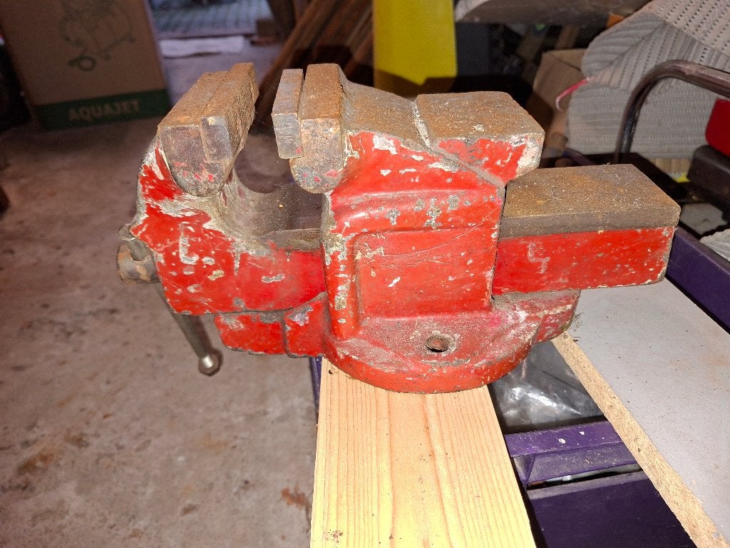 Bankvijs, Ophalen, Gebruikt, Minder dan 70 cm, Bankschroef