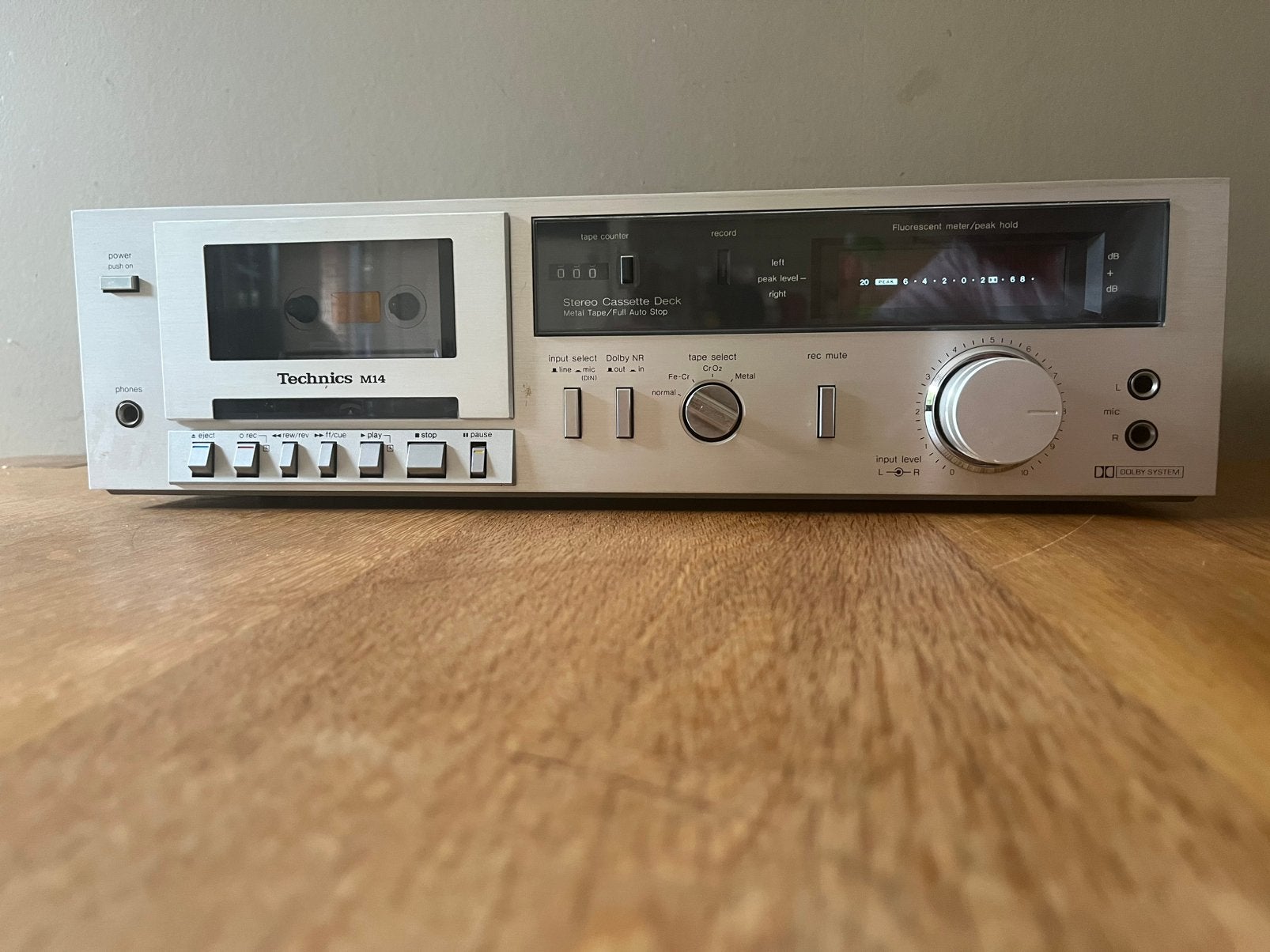 Cassettedeck Technics M14, Enlèvement ou Envoi, Autres marques