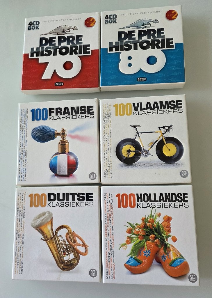 De Pre Historie, Franse,Vlaamse,Duitse,Hollandse Klassiekers, CD & DVD, Enlèvement ou Envoi
