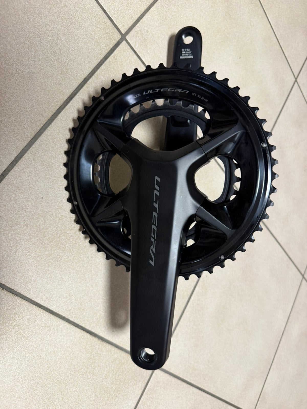 ultegra R8100 52/36 + 4iiii Precision 3+ power 172,5 – NIEUW, Neuf, Pédalier ou Pédales, Enlèvement ou Envoi, Shimano Ultegra