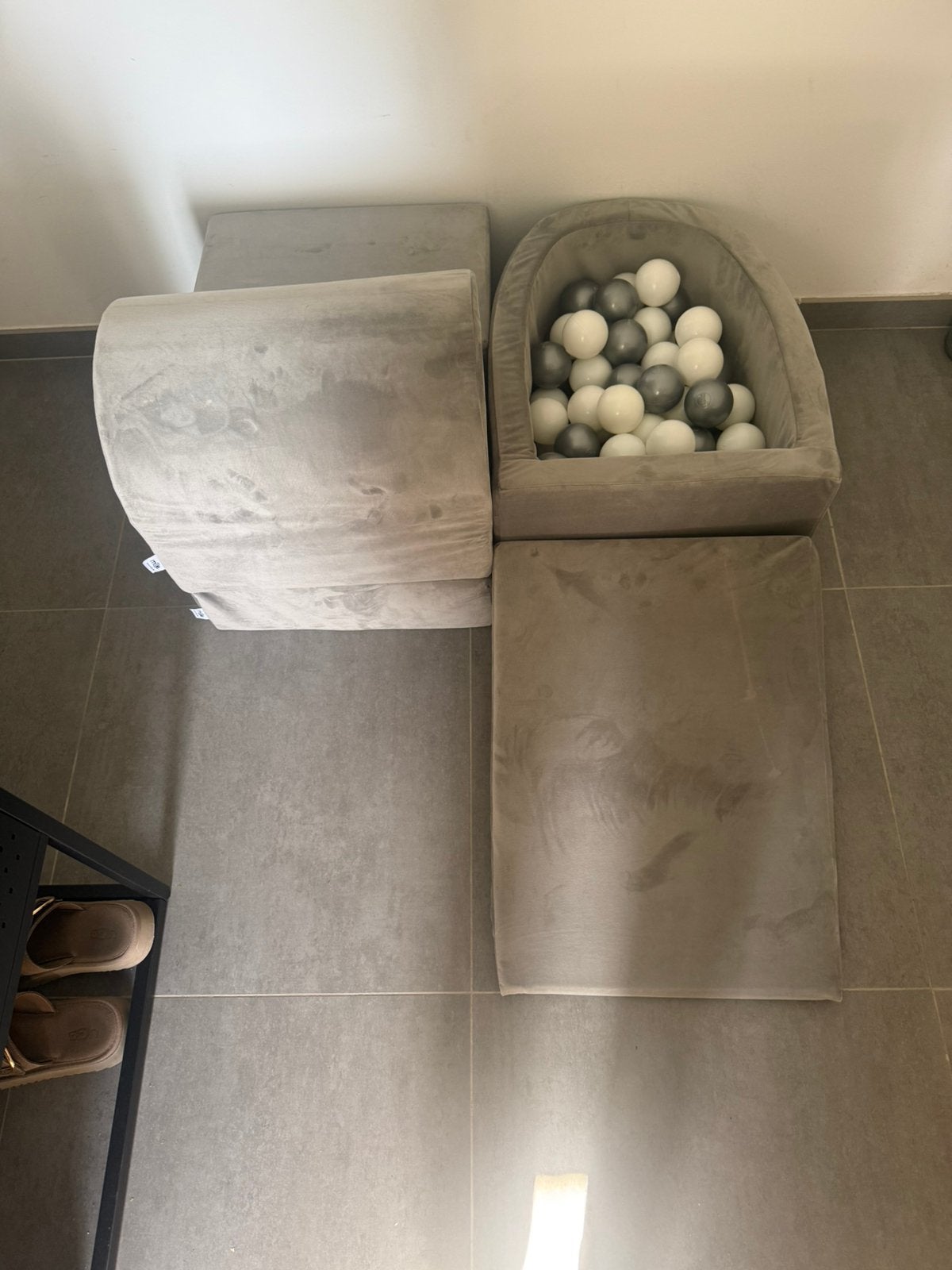 Speelkussen met ballenbad, Kinderen en Baby's, Speelgoed | Babyspeelgoed, Ophalen, Zo goed als nieuw