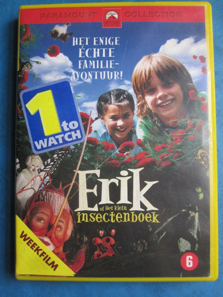 Erik ou le petit livre des insectes (2004), CD & DVD, À partir de 6 ans, Enlèvement ou Envoi, Anglais, Comme neuf