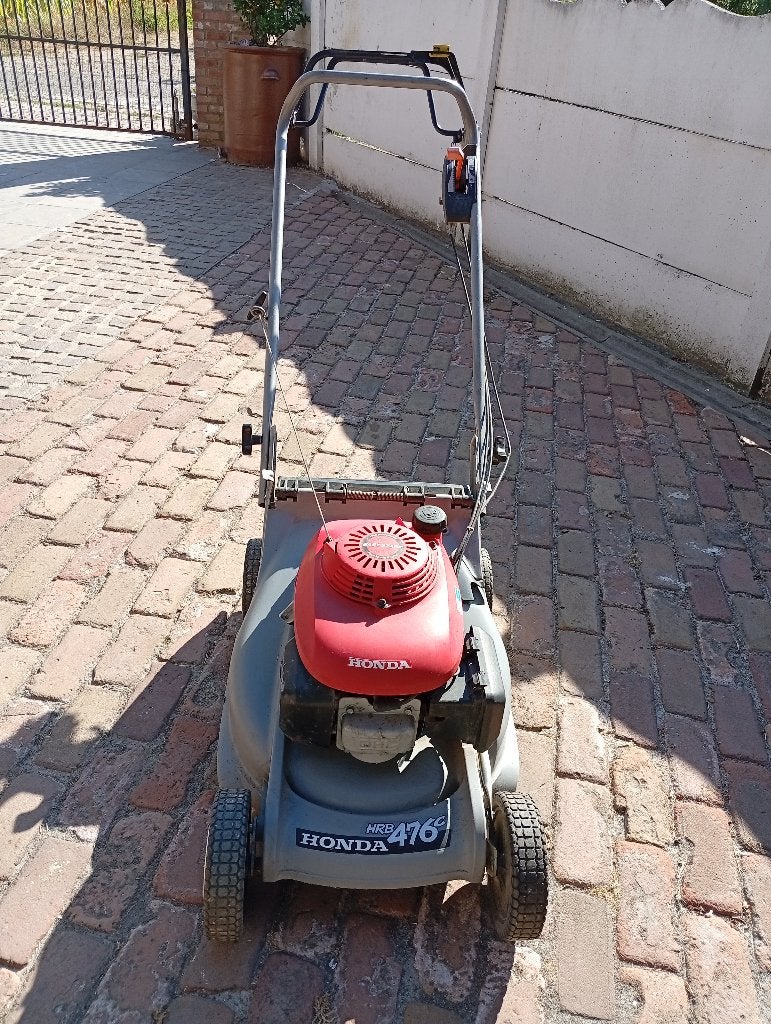 honda HRB 476. GEEN opvangzak., Tuin en Terras, Grasmaaiers, Ophalen, Honda, Gebruikt, Versnellingen