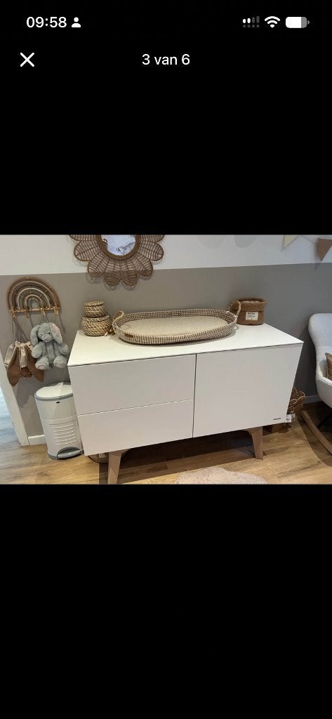 Baby bed en commode, Ophalen, Zo goed als nieuw, Jongetje of Meisje