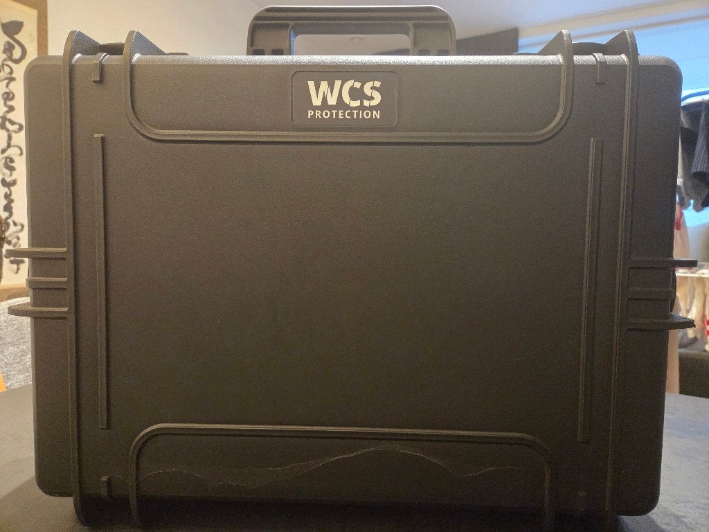 WCS Protection 505 koffer zwart incl. Verdelerset, Audio, Tv en Foto, Koffer, Zo goed als nieuw, Zwart, Ophalen