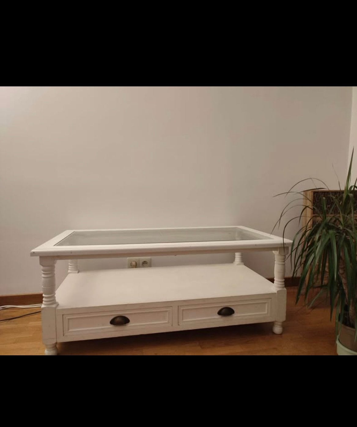 Salontafel - TV kast, Ophalen, Zo goed als nieuw, Rechthoekig, Overige houtsoorten