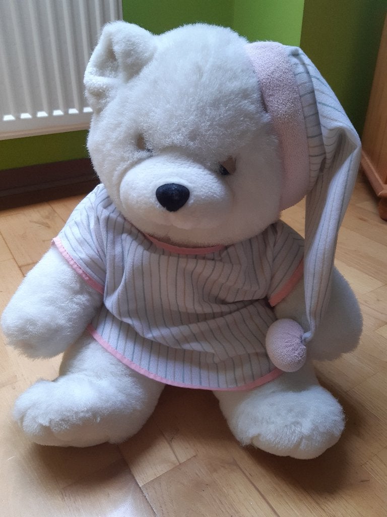 Ourson blanc, Lavable, Autres marques, Blanc, Comme neuf